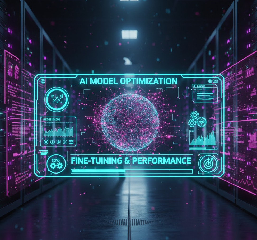 Banner de Otimização de Modelo de IA